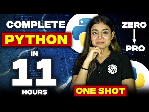 Python Full Course For Beginners [Tutorial] 2023 | Python One Shot | College Wallah