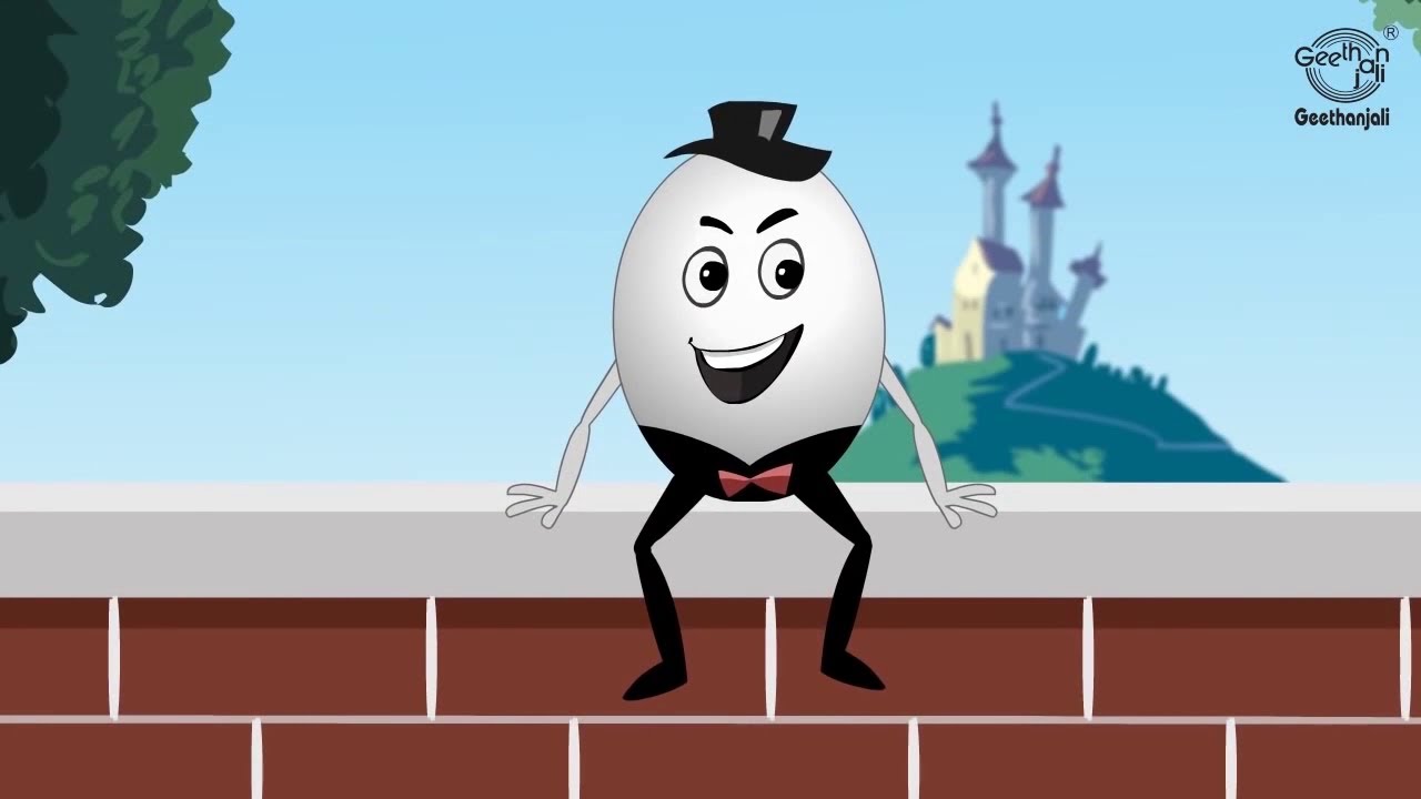 Humpty Dumpty Sat On A Wall Nursery Rhymes for Children