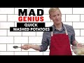 Mashed Potatoes Quick and Easy: No Peeler or Masher Required | Mad Genius Tips | Food & Wine