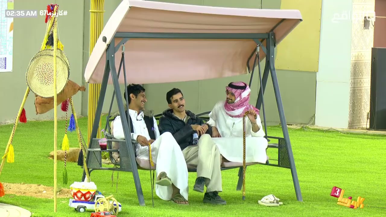 ذبات وطقطقة متواصله في جلسة الأرجوحة - عصام , سعد , محمد آل راجح | #كاريزما67