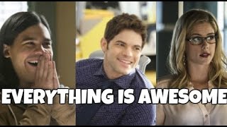 Sidekick Tribute//Felicity, Cisco, Winn// Everything Is Awesome