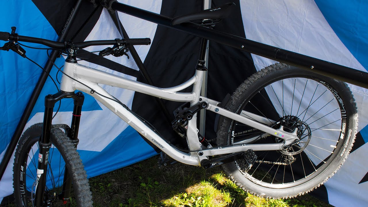 EUROBIKE 2015 | Conway WME 2016: Enduro-Bikes im Raw-Look
