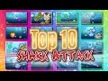 Agar.io - Top 10 Shark Attacks of 2016!