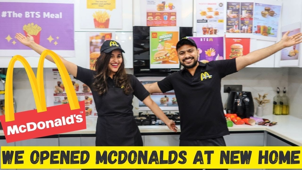 Update New We opened a REAL McDonald's in our NEW HOME ! 🍔