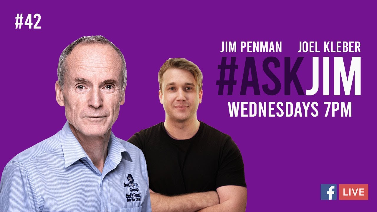 #ASKJIM episode 42 with Jim Penman and Joel Kleber - www.jims.net - 131 546