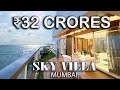 Ultimate luxury sky villa tour  320000000 with breathtakingseaviews