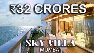 Ultimate Luxury Sky Villa Tour | 32,00,00,000 with Breathtaking Sea Views 🌊✨