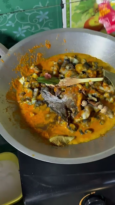Homban kan siput masak lemak ada kah tau siput apa nama nya.menyale lagi wak
