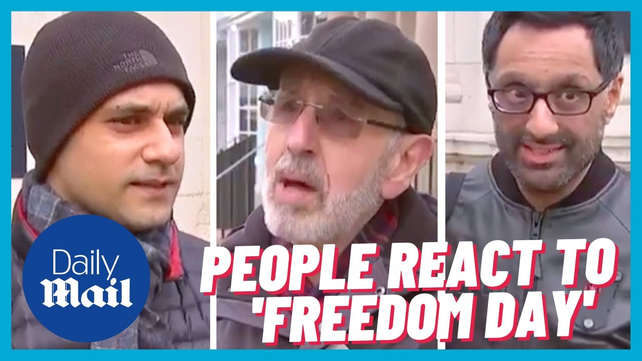 Covid-19 UK: People react to Boris Johnson’s Freedom Day