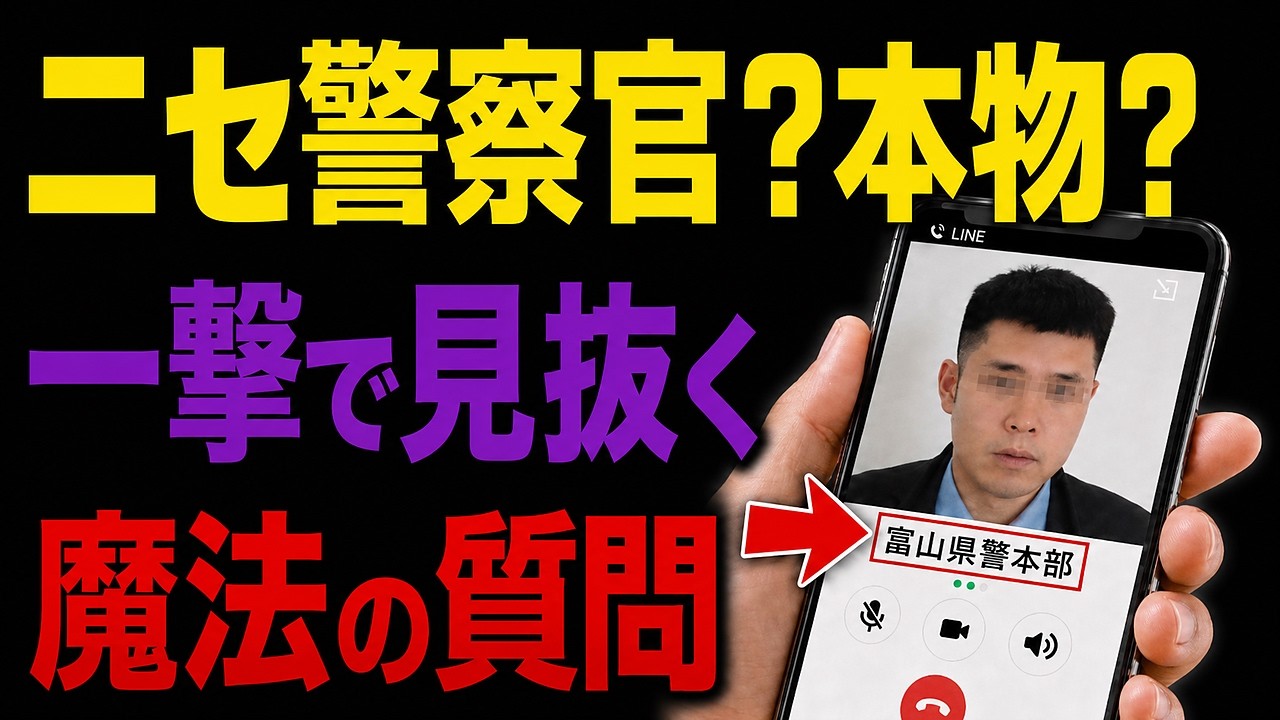 【被害拡大中】「警察です」の電話は強盗の下見…現金も留守も闇バイトに筒抜けになる危険な受け答えと本物の見分け方