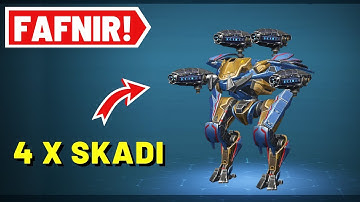 Fafnir with Skadi - War Robots Skirmish Gameplay