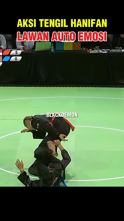 GAYA TENGIL HANIFAN YK YANG MEMBUAT LAWAN EMOSI