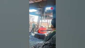 Creating Flanges Using Iron Billet #iron #flange