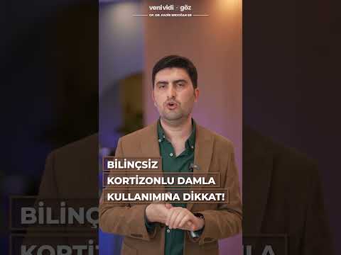 👁️ Gözde kızarıklık veya çapaklanma varsa rastgele damla kullanmayın!