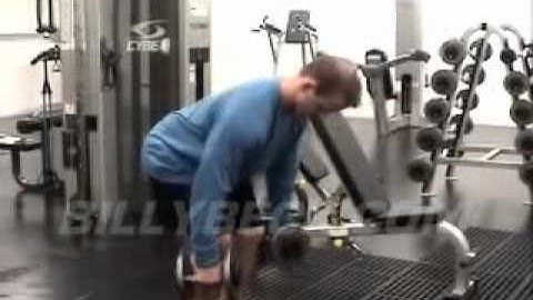 Elbows In Bent Over Dumbbell Rows - Proper Technique - BB3