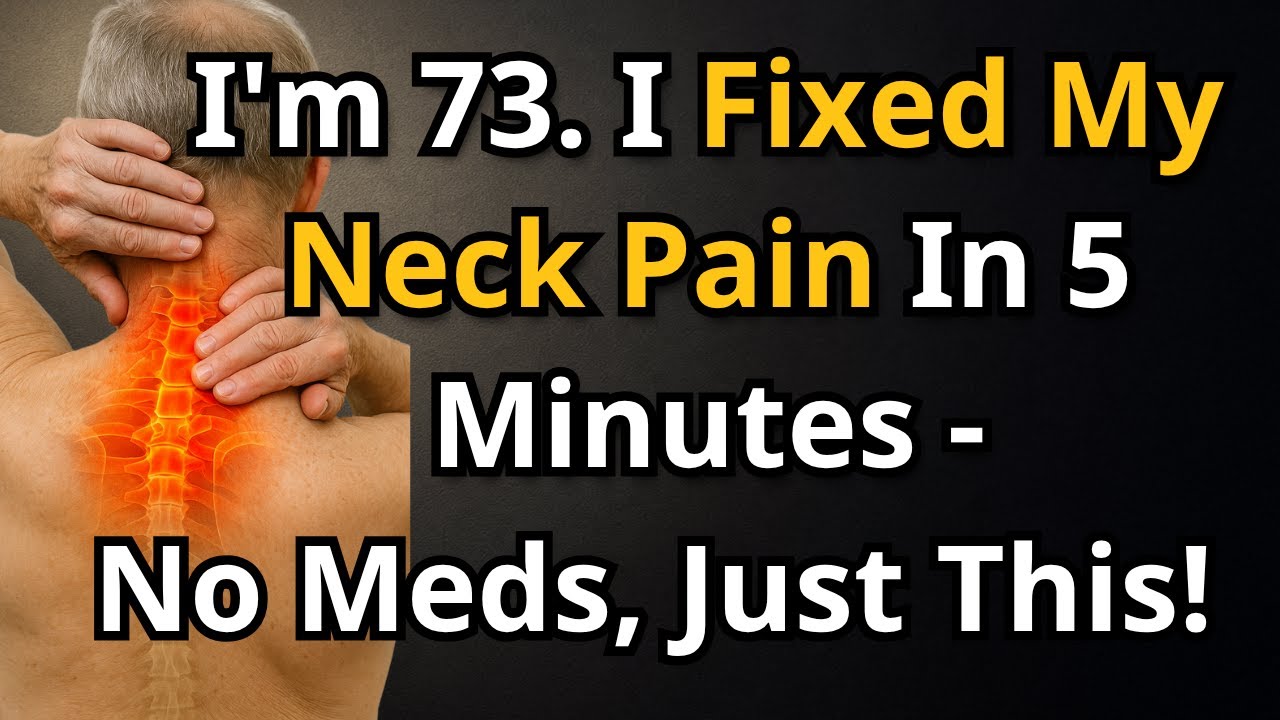 Easy Shoulder & Neck Pain Relief Exercises for 65+ - YouTube