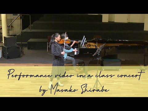 【演奏動画】Mozart : Violin Concerto No.5 1st movement