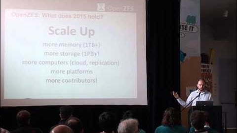 Keynote - Matt Ahrens - OpenZFS Dev Summit 2014