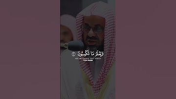 تلاوة خاشعة من سورة الأنعام الشيخ سعود الشريم - (الحمد لله الذي خلق السماوات و الأرض و جعل الظلمات).