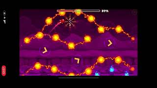 Gemetry Dash, Lvl Dash, Stats 100%, 3 Coins All