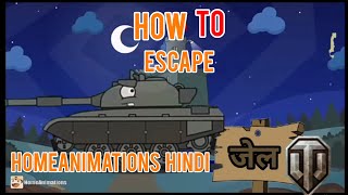 how to escape cartoon about tanks #homeanimations #hindi