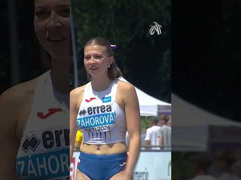 6.47m CHAMPIONSHIP RECORD for Kristýna Záhorová! 🤯 #Rieti2026