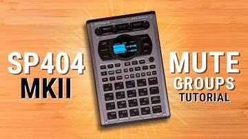 SP404 MKII Beatmaking Series- Mute Groups In Depth Tutorial. Use this in your beats!