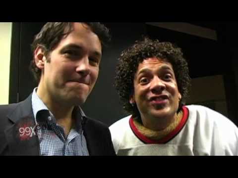Paul Rudd's Challenge w/ 99X's Lewis