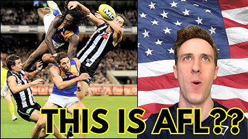 American REACTS to Australian Football Rules - FIRST TIME WATCHING