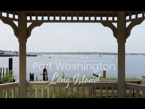 Video: Tur Jalan Kaki di Port Washington, NY Waterfront