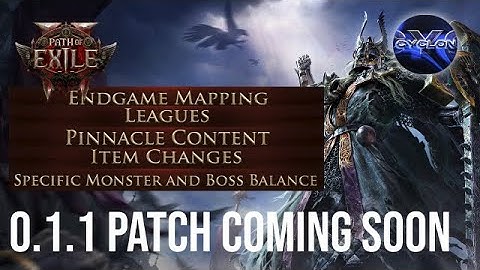 Path of Exile 2 first major Endgame Update | Patch 0.1.1 Summary