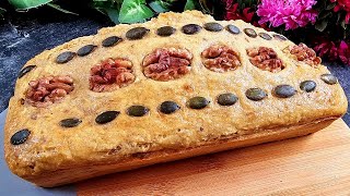 Flourless oatmeal bread recipe for a healthy breakfast Diet bread No butter, no kneading