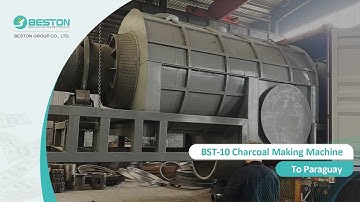 BST-10 Charcoal Making Machine to Venezuela