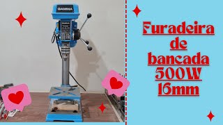 FURADEIRA DE BANCADA GAMMA 500W e 16 mm. Você quer comprar uma?