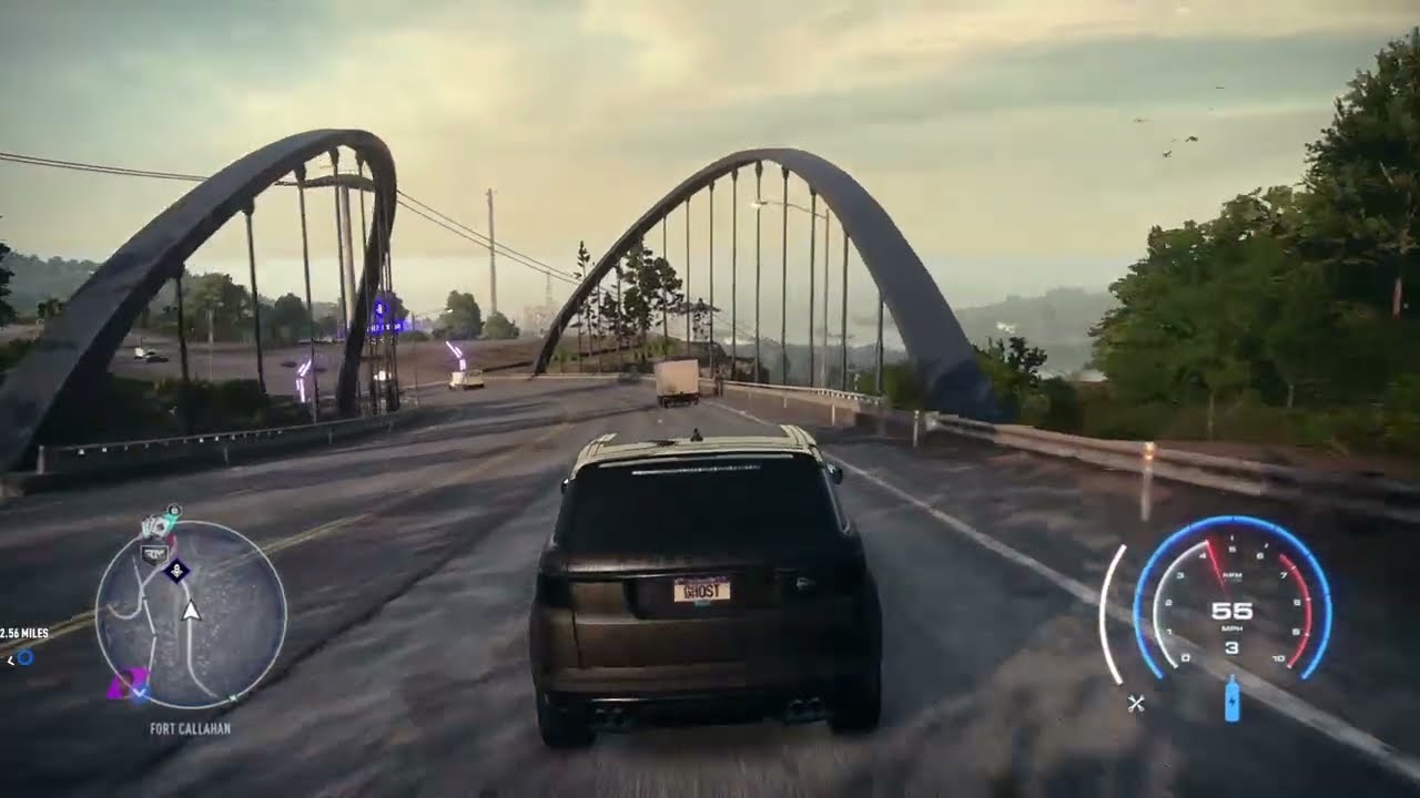 Need for speed #In PS4 #Gameplay#Part 3# range rover #on highway#