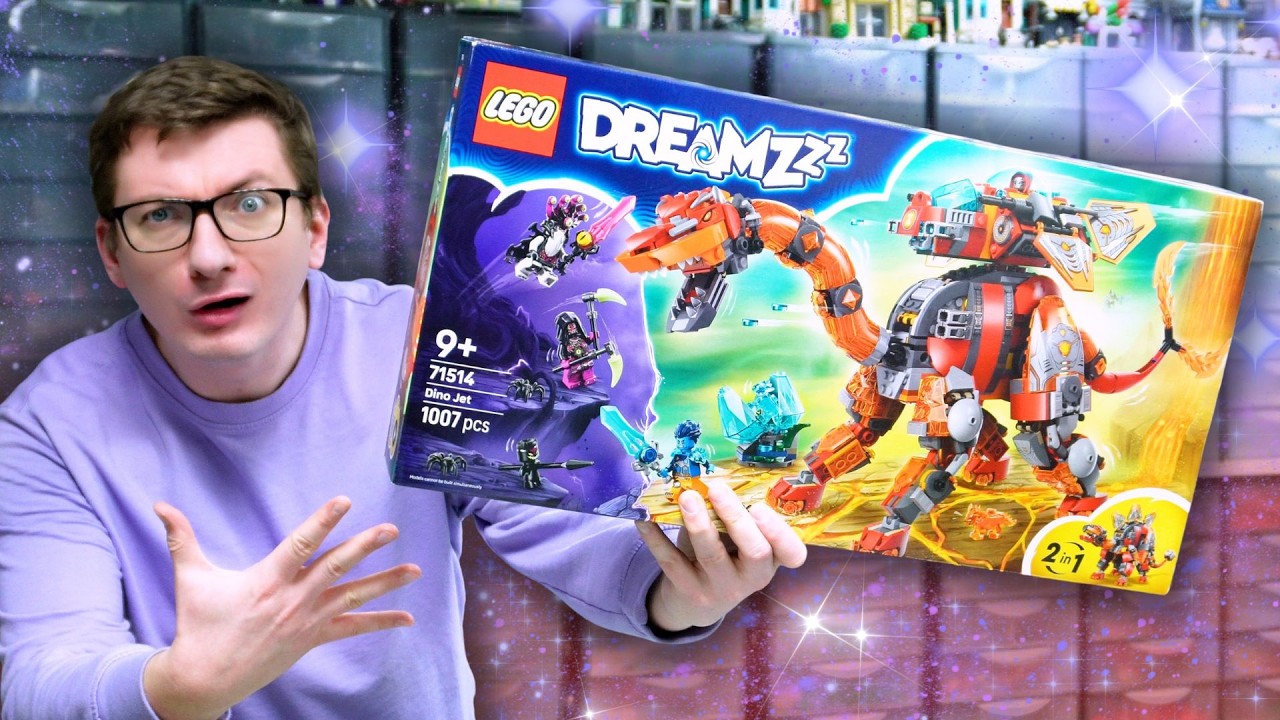KOSMICZNY DINOSTATEK 🦕 LEGO DREAMZZZ 71514 / RECENZJA