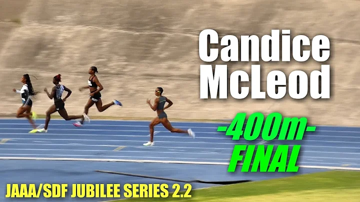 Candice McLeod Runs Down The Entire Field! | JAAA/...