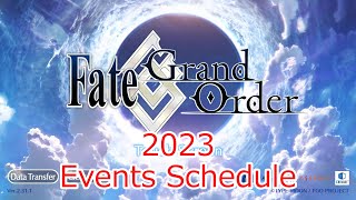 Fgo 2023 Events List
