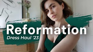REFORMATION Haul & Tryon 2023