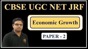 NTA UGC NET JRF December 2019-Economics, Commerce, Management Paper 2 - Economic Growth