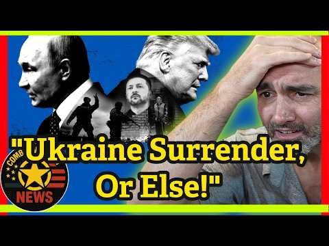 Trump Ukraine Sign Surrender Deal Or Kiss America GOODBYE