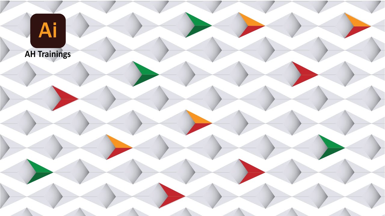 Pattern in Adobe / How to make Pattern / Adobe illustrator Tutorial by ...