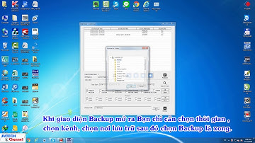 Avtech Channel Huong dan backup du lieu tu HDD gan vao PC