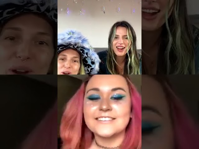 Bella Thorne live stream April 21, 2020