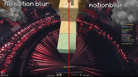 no blur vs motion blur vs teknos blur vs motionblur + teknos blur