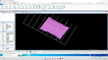 Create cross sections from mesh OpenRail