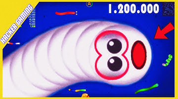 Worm Zone.io Game // Samp wali game🐍 2024 Slither Snack video// Snack game 2024 Ran san moi