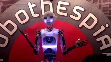 Cebit 2011 - Robothespian 05.03.2011 - HD