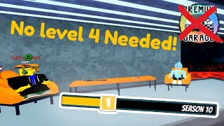 How to enter the level 4 volcano base without being level 4! (No gamepass needed) screenshot 3