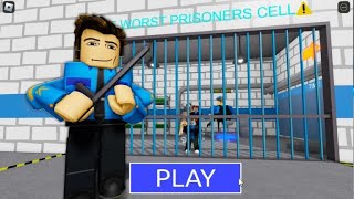 [👮FREE MORPHS] BARRY COP'S PRISON RUN! (Obby) #roblox #scaryobby